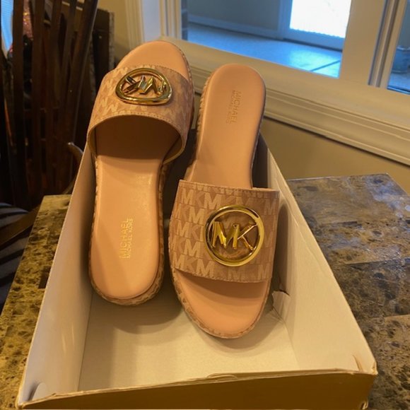 Michael Kors Sadler Wedge Sandal - Picture 2 of 5